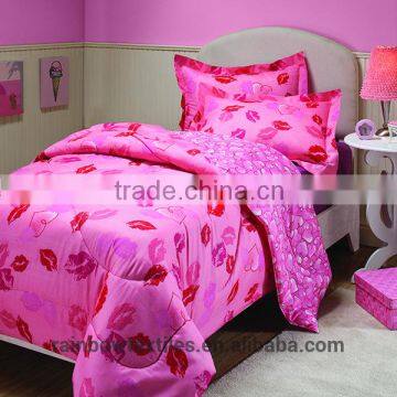 cheap home fashion peach colored comforter sets
