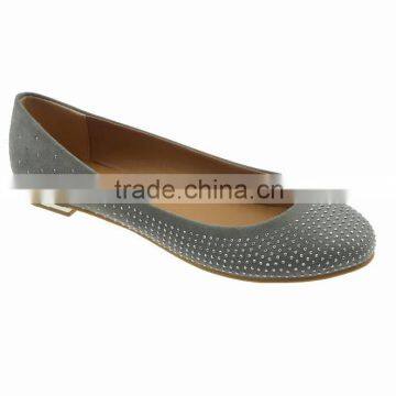 fashion women flat shoes with diamond