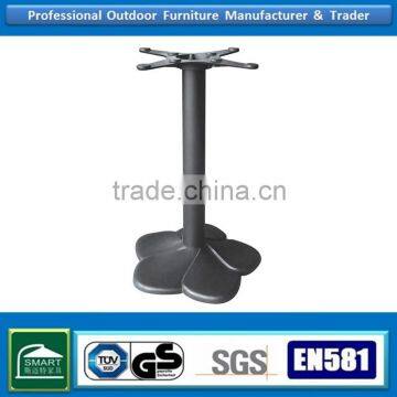 Restaurant Flower Designed Iron Table Base