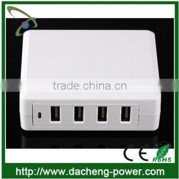 Portable Multiple Usb Charger With 4ports Output for Ipad