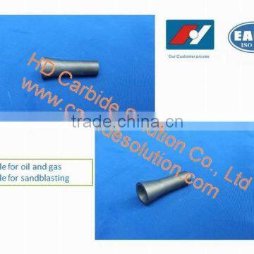 Short Sandblasting venturi nozzles of tungsten carbide