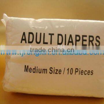 Disposable incontinent wet indicator adult diaper