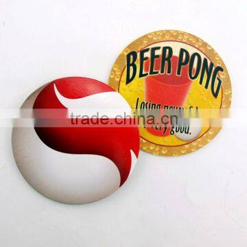 Selling well product made in guangzhou bar mats sale paper beer paper printed drinks coasters