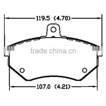 D684 357698151B for Audi Chery VW SEAT car brake pad