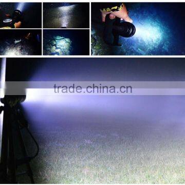 New Arrival Underwater Waterproof IPX8 Dive Light LED Canister Flashlight photo-4