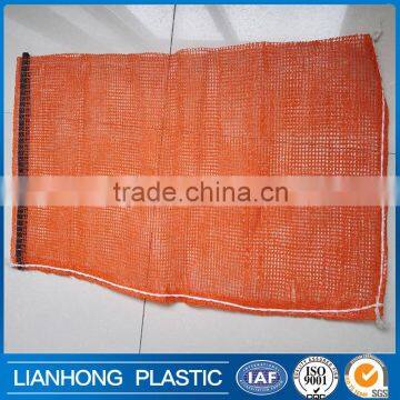 Wholesale ready made net bags for onions, mesh bag for potato