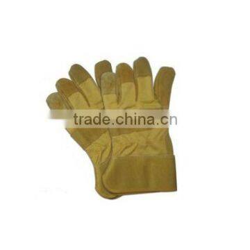 cow leather glove Cow split leather safety hand gloves 10.5" inches