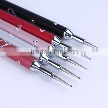 Hot Sale Good Quality 5pcs Metal Material Handmade Nail Art Dotting Tool photo-3