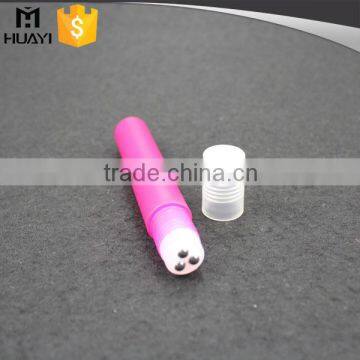 pink hot sale three ball roll on bottle for eye serum