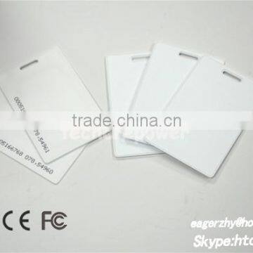 Clamshell Card Thick Proximity 125khz Card With Numbers Print Outside photo-4