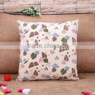 Cotton And Linen Fabric Home Decoration Cushion Cover Wholesale