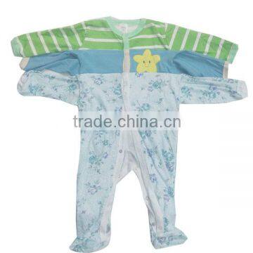 Long Sleeves Organic Soft Baby Cotton Romper Wholesale photo-3