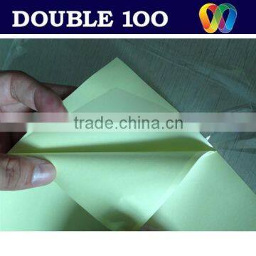 China professional manufacturer double double side hot melt pet sheet