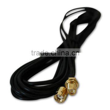 SMA Male RP to SMA Female RP RG174 cable