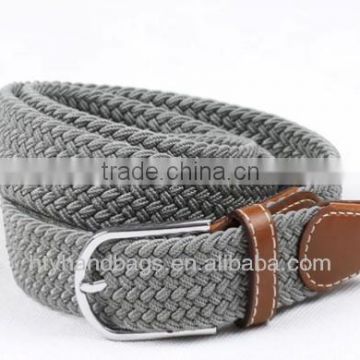 Newest Design Fashion Fabric Men Cotton Belt Sports Belt