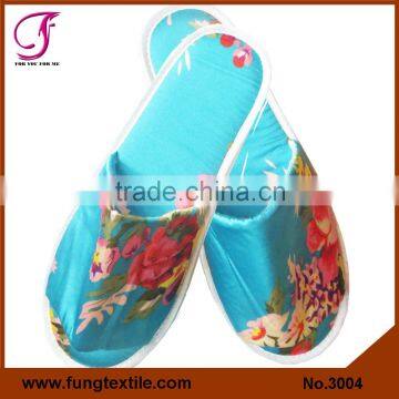 Fung 3004 Women Silk Satin Printed Eva Slipper