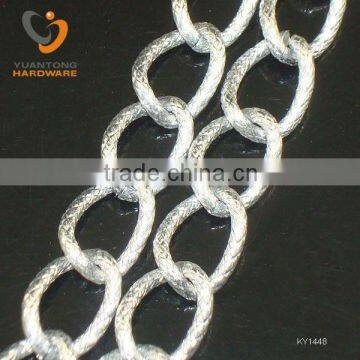 silver color sweater chain for garment clothing decoration