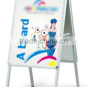 Portable Sidewalk Sign A-board Poster Display Stand