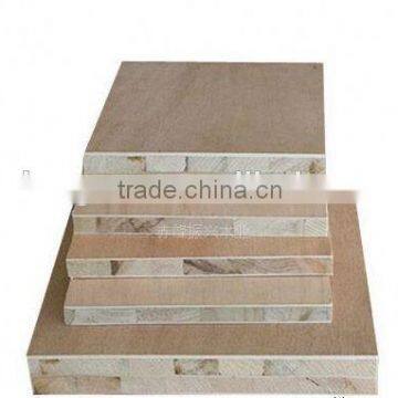 18mm wood laminated block board with pine core