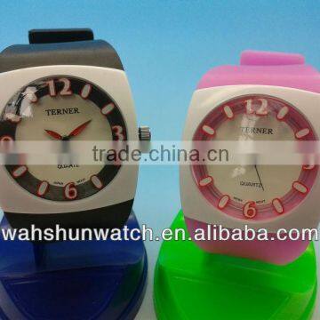 Oem manufacturer latest design unique silicone square case watch