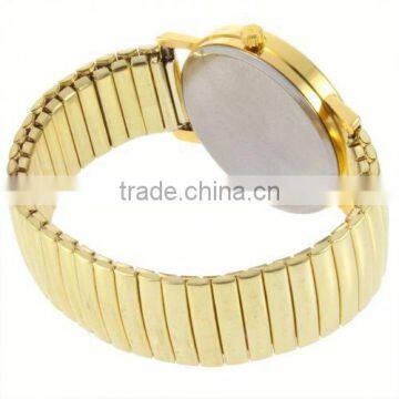 gold watch parts metal mustache watch