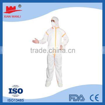 New Hot Sale Disposable Liquid Water Resistant Microporous Coveralls