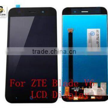 Original For ZTE Blade V6 LCD Display+touch screen Assembly for ZTE Blade V6 perfect repair parts smartphone+track number+tools