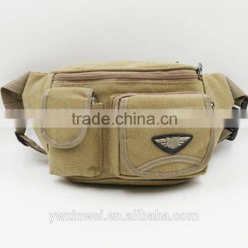 Cheap canvas waist bag for travel, the classic series of waist pack WB-030