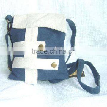 unisex canvas messenger bag