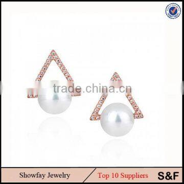 Natural Pearl Price Gold Pearl Earring Earrings Woman