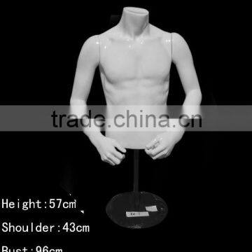 Half-body white display mannequins KO-1 hot sale