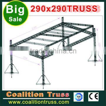 lighting truss stands small stage lighting truss on sale aluminum lighting truss