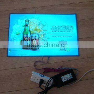 There is flash EL poster / EL Flash animation Poster / EL Flashing Poster