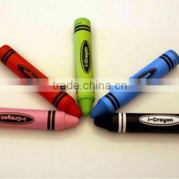 Cute design crayon touch stylus for iPhone / iPad / Most App