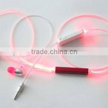 LED lighting Earphone / LED glowing earphone / LED light Earphone