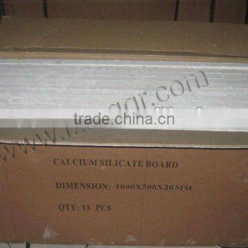 fireproofing board calcium silicate