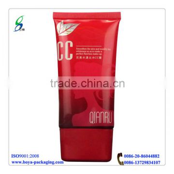 Plastic Tube, cosmetic packaging (Flat shape) for CC cream