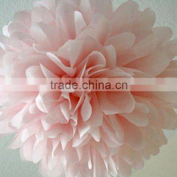 wholesale Hanging tissue paper pom poms for baby showers