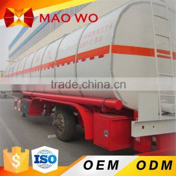 China hot sale tri axle cold liquid tanker trailer for liquefied natural gas