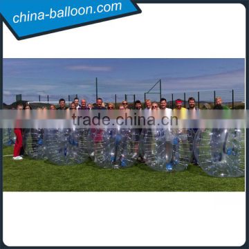 Competitive Price bumper ball inflatable ball, human sized soccer bubble ball, inflatable buddy ball