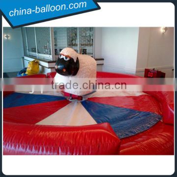 Exciting inflatable mechanical rodeo sheep inflatable rodeo bull game for sale                        
                                                Quality Choice