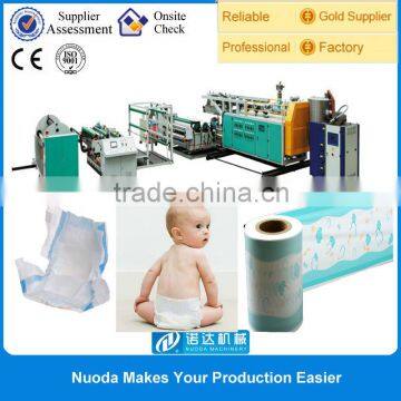 Laminated Machine for making adult diaper