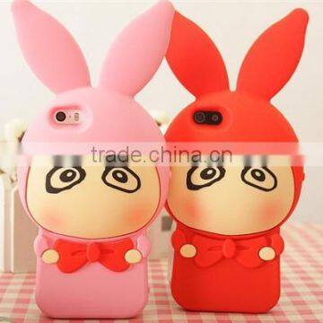 Factory Stock Supply 3D Cute Soft Animal Silicone Case For Xiaomi Cell Phone Cover