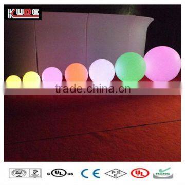 Sun and water resistant 16 color changing led garden ball light