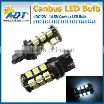 DC 12V 5050 27 SMD T20 7443 Canbus LED Brake Lighting Bulb