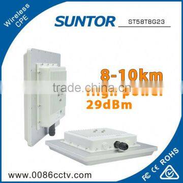 Suntor 5GHz 300Mbps outdoor 10km long range wireless wifi transmitter and receiver