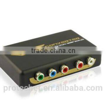 HDMI to Component + R/L Audio Up Scaler Converter (720P/1080P)