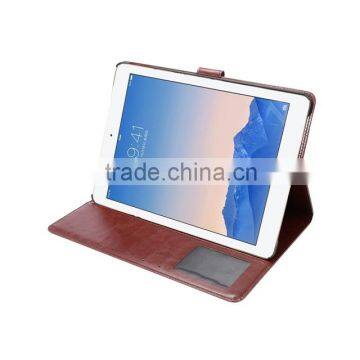 Shenzhen Leather Products Manufacture Business Style Tablet Leather Case, Wallet Stand Leather Phone Case for Ipad Pro 9.7 photo-5