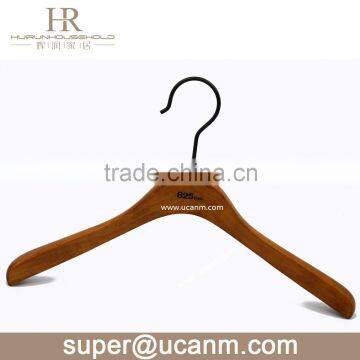 HRB-8610V Luxury antique color suit wooden hanger