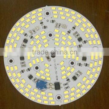 High Lumen 125mm dia 50w 60w 70w 80w round led pcb module AC200-240V input